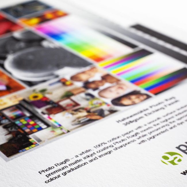 Hahnemühle Photo Rag 308gsm Etching Finish - Image 2