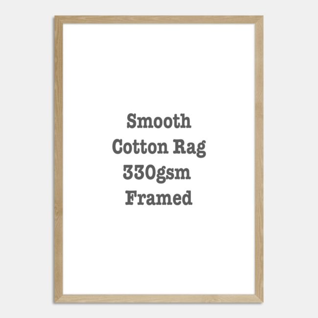 Smooth Cotton Rag Framed - Image 5