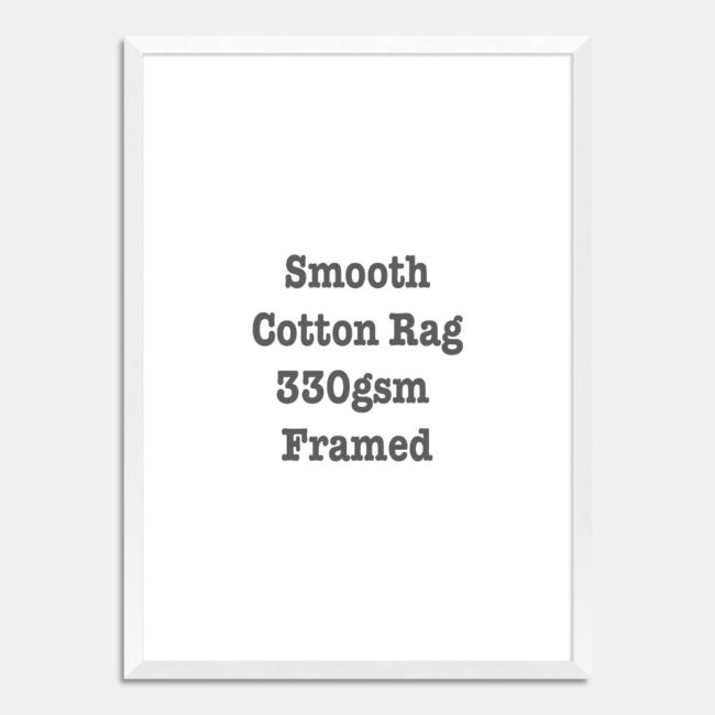 Smooth Cotton Rag Framed - Image 6